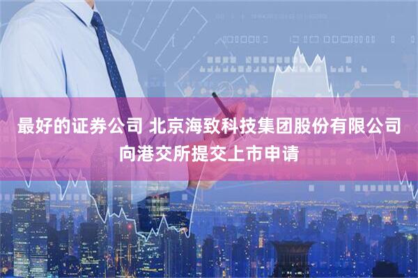 最好的证券公司 北京海致科技集团股份有限公司向港交所提交上市申请